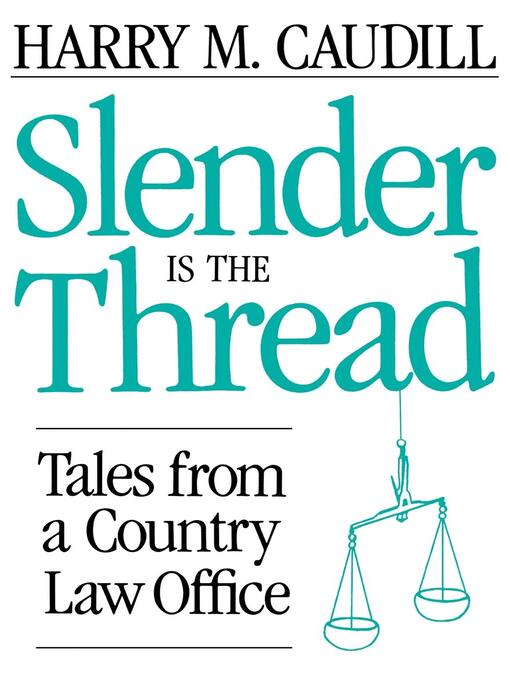 Title details for Slender Is The Thread by Harry M. Caudill - Available